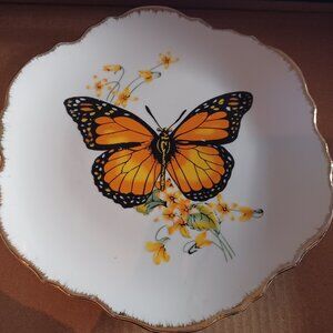 Butterfly image wall plate